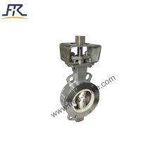DN100 PN16 Ceramic Lined Butterfly Valve thumbnail-3