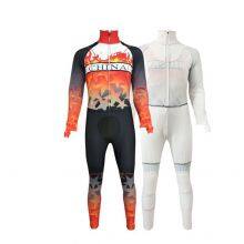 High Quality Cheap Wholesale Breathable Junior Custom Short Track Ice Speed Skating Suit Skating Skin Suit thumbnail-2