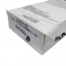 Custom printing 50kg pp valve sand cement construction material packaging bag