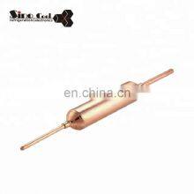 Drying Refrigerant R404a R410 R134a 1/4 Filter Driers With Acces Valves Refrigeration Filter Drier Copper Drier Filter thumbnail-4