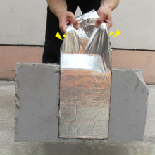 Aluminum Foil Self Adhesive Bitumen Waterproof Butyl Tape thumbnail-4