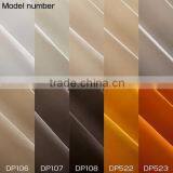 30 color washable curtain satin fabric price , sample also available