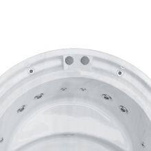 Round Modern Design Free Standing Outdoor Hydrotherapy Massage SPA Bath Hot Tub Acrylic Whirlpool Massage Bathtub thumbnail-3
