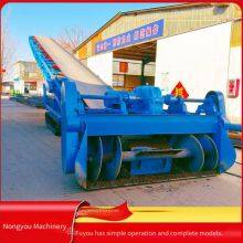 Nongyou Spiral Material Scraper and Belt Conveyor, Grain Loading and Warehousing Machinery for Granaries, Fully Automatic Crawler Walking Feeding thumbnail-1