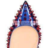 Catwalk Manufacturer Ladies Pointed Toe Dress Shoes Famous Brand Name Woman Stiletto Ombre Color Leather Sexy Spikes Women Heels thumbnail-4