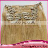 2015 Cheap Clip In Colored Hair Extension Straight Brazilian Human Hair Extension thumbnail-5