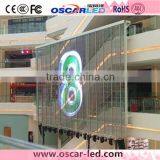China Shenzhen Oscarled Glass Board Led Window Curtain Glass Advertising Display XR 16H Soft Transparent Glass Led Display Board thumbnail-5