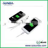 Lastest Design Best Quality 5V 2.1A Dual Port Electric Multiple Mobile Phone Car Charger thumbnail-4