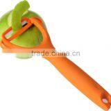 ABS+CERAMIC 17.8*7.6 Kitchen tools peeler with white ceramic cutting blade and ABS handle/potato peeler/onion peeler