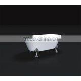 Acrylic Shower Bath Tub Classic Bathroom Soaking Bath Tub