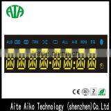 16 Segment LED Display With Eight Digits