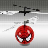 RC Spider Man RC flying ball RC 2CH Mini helicopter