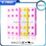 Factory Supply Gift Items Dual Usb Sucker Power Bank Battery Charger 4000mah thumbnail-1