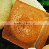Handmade Soap - Natural Spa Fruit Soap Loofah Turmeric Soap