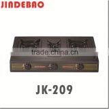 JK-209 2 Burner Gas Stove Gas Cooker Wok