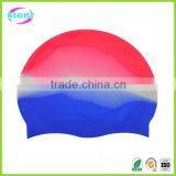 Mixed Color Silicone Swim Caps Swimming Cap thumbnail-1
