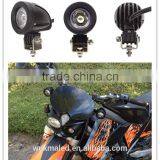 Bike Light 10W Cre-e Motorcycle Bike Led Light Lamp Spot LED Work Light 10 Degree Driving Light for Jee-p Cabin Boat SUV Truck Supplier's Choice