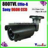 CCTV Camera ICX672/3AKA Infrared IR Led Camera Varifocal Lens 2.8-12mm Security Zoom Camera Outdoor thumbnail-1