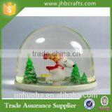 Set of Egg Shaped Easter Bunny Rabbits Snow Globe thumbnail-4