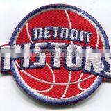 Basketball Team Logo Embroidey Patch With Shape Cut and Iron on thumbnail-6