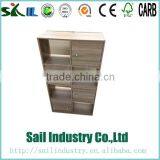 Home Furniture Moved Wooden Book Cabinet