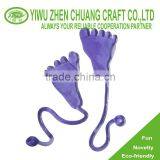 TPR Sticky Foot Toy Novelty Soft Sticky Toy thumbnail-1