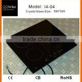 2015 New Design Schott Ceran Glass 4 Burner Eurokera Induction Cooktop in Small Kitchen Appliance