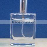 Hot Sell 50ml Square Glass Perfume Bottle