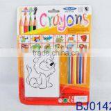 Educational Toy for Kids Funny Fashion Design Crayon Drawing Book