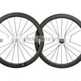 700c road bike wheelset 50mm carbon fiber road bike wheel carbon wheelset clincher 50mm Road Clincher 50C Clincher Carbon Rim