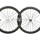 700c Road Bike Wheelset 50mm Clincher Full Carbon Bike Wheel, 50mm Clincher Wheels Road Bike Wheelset 700c Top Quality in Stock thumbnail-1