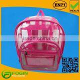 Pvc Clear Mini Backpack