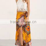 Muslim Long Skirt,Casual Women Skirt thumbnail-2