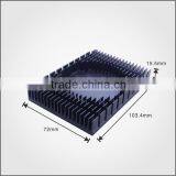 Heat Sink,extruded Aluminum Heatsink,black Anodized VGA Heatsinks thumbnail-1