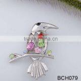 2012 Fashion Rhinestone Letter Brooch Pins thumbnail-1