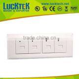 FOUR WAY USB Wall OUTLET CHARGE