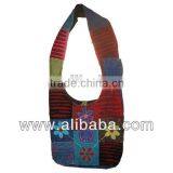 Cotton Shoulder 'Jogi' Bag