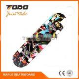 Wholesale 5 Inch 100% Ful Aluminum Truck Bamboo Skateboard Deck thumbnail-6