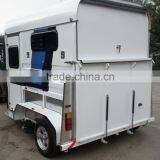 2 Horse Straight Load Trailer With Awning for Hot Sale thumbnail-2