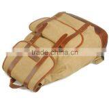 New Stylish Backpack Vintage Canvas School Backpack Hiking Backpack thumbnail-5