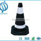 Black and White Rubber Cone
