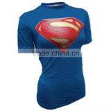 Wholesale Fashion Men Custom Full Sublimation Shirt Printing Tights T-shirts Wear/sublimation 100% Polyester T-shirt thumbnail-2