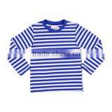 Hot Sale Long Sleeve Icing Shirt Oem Service Strip Cotton Shirt Latest Shirt Designs for Boys Children's Fall Boutique Clothing thumbnail-4