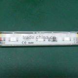 3pcs 5050 SMD LED Module,with Metal Case,RGB Color,DC12V,20pcs a String;75mm*12mm