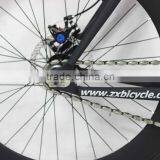 700c Single Speed Aluminum Alloy Frame Olive Chain Disc Brake CR-mo Bicycles thumbnail-4