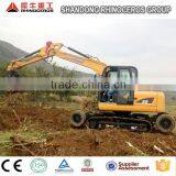 Construction Machinery 4X4wd Hydraulic Excavator, Best Wheel Excavator Crawler Excavator With Ce ISO thumbnail-4
