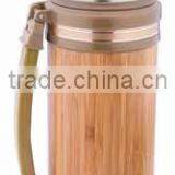 Vacuum Cup With 100%natural Bamboo thumbnail-1