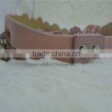 Elastic Rhinestone PU Leather Garment Dress Belt for Women thumbnail-5