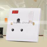 Cheapest Bakelite 3 Round Pin uk Power Sockets With 1 Gang Switch