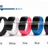 2016 New Waterproof Heart Rate Monitoring Intelligent Bluetooth 4.0 Fitness Bracelet thumbnail-3